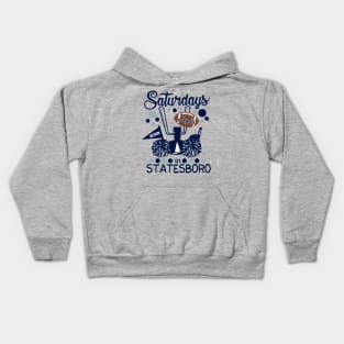 Saturdays in Statesboro - Georgia Southern Eagles Kids Hoodie